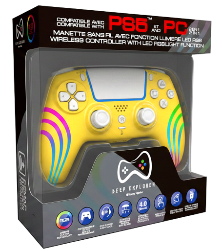 PS5 WAVE YELLOW