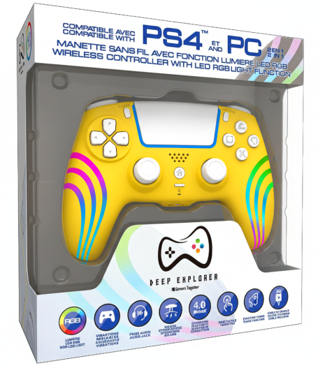 PS4 WAVE YELLOW